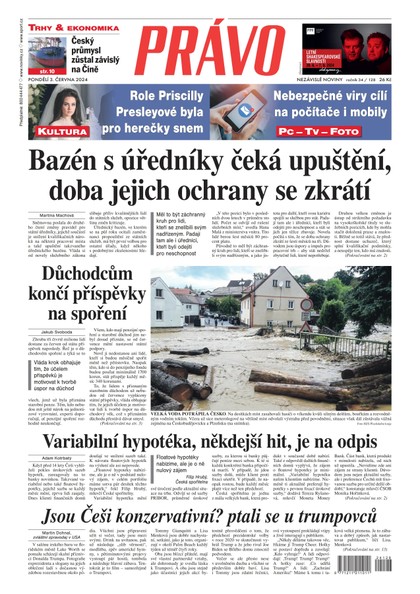 E-magazín Deník Právo - 3.6.2024 - Borgis, a.s.