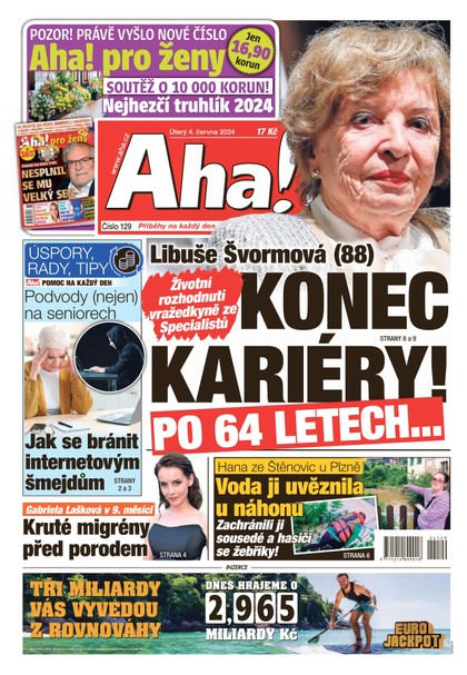 E-magazín AHA! - 04.06.2024 - CZECH NEWS CENTER a. s.