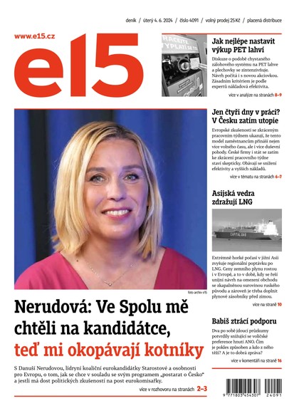 E-magazín E15 - 04.06.2024 - CZECH NEWS CENTER a. s.