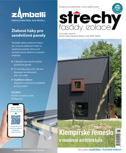 E-magazín Střechy, Fasády, Izolace 6/2024 - EEZY Publishing