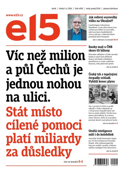 E-magazín E15 - 05.06.2024 - CZECH NEWS CENTER a. s.