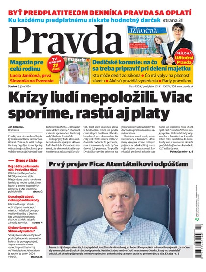 E-magazín Denník Pravda 6. 6. 2024 - OUR MEDIA SR a. s.