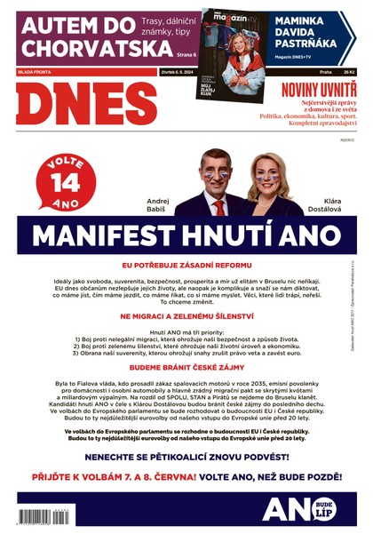 E-magazín MF DNES - 06.06.2024 - MAFRA, a.s.