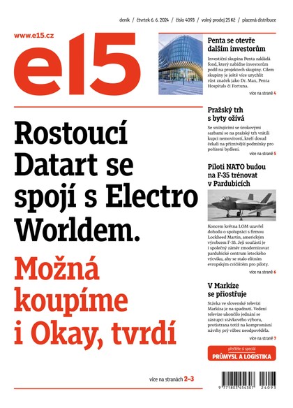 E-magazín E15 - 06.06.2024 - CZECH NEWS CENTER a. s.