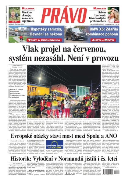 E-magazín Deník Právo - 7.6.2024 - Borgis, a.s.