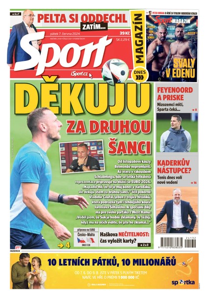 E-magazín Sport - 07.06.2024 - CZECH NEWS CENTER a. s.