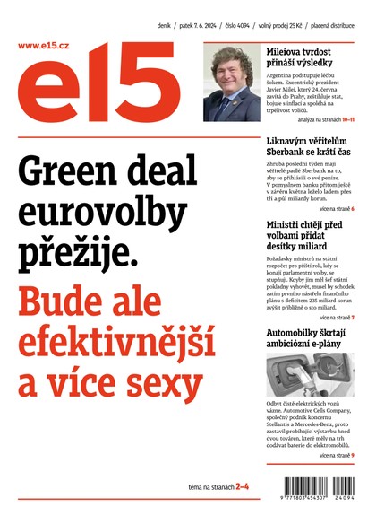 E-magazín E15 - 07.06.2024 - CZECH NEWS CENTER a. s.