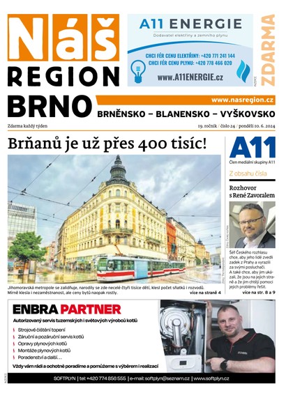 E-magazín Náš Region - Brno 24/2024 - A 11 s.r.o.