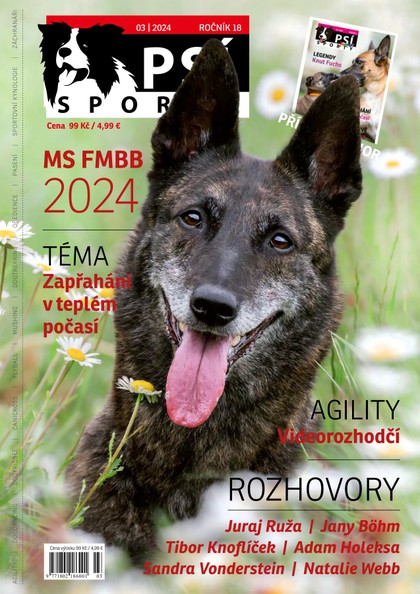 E-magazín Psí sporty 3/2024 - Jakub Štýbr