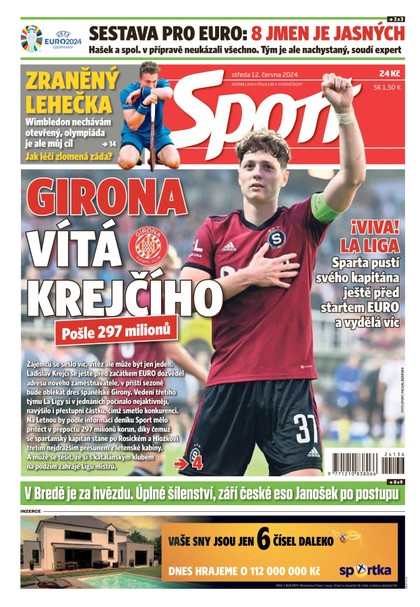 E-magazín Sport - 12.06.2024 - CZECH NEWS CENTER a. s.