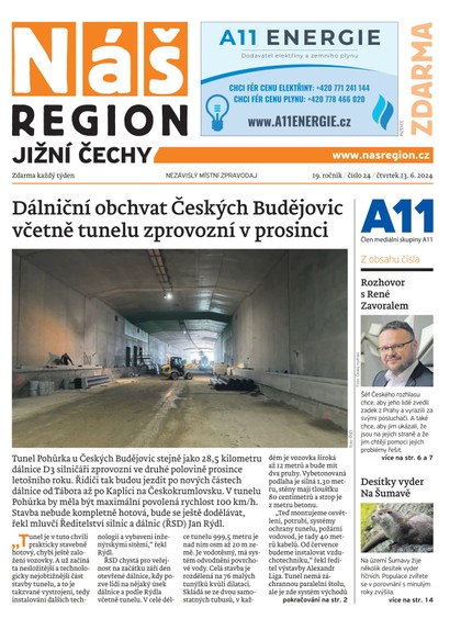 E-magazín Náš Region - Jižní Čechy 24/2024 - A 11 s.r.o.