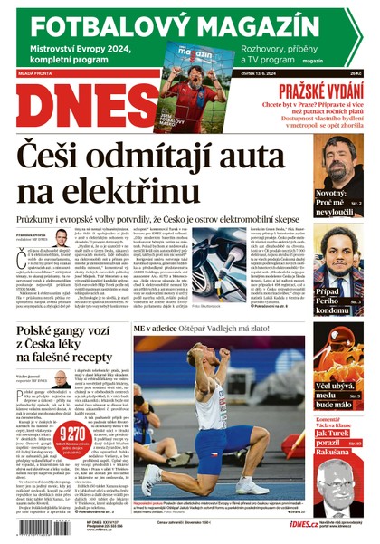 E-magazín MF DNES - 13.06.2024 - MAFRA, a.s.