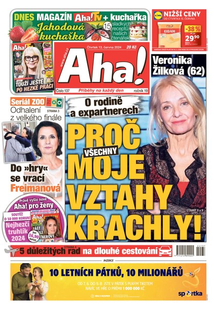 E-magazín AHA! - 13.06.2024 - CZECH NEWS CENTER a. s.