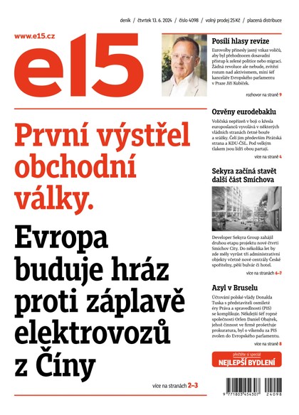 E-magazín E15 - 13.06.2024 - CZECH NEWS CENTER a. s.