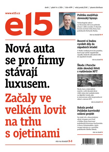 E-magazín E15 - 14.06.2024 - CZECH NEWS CENTER a. s.