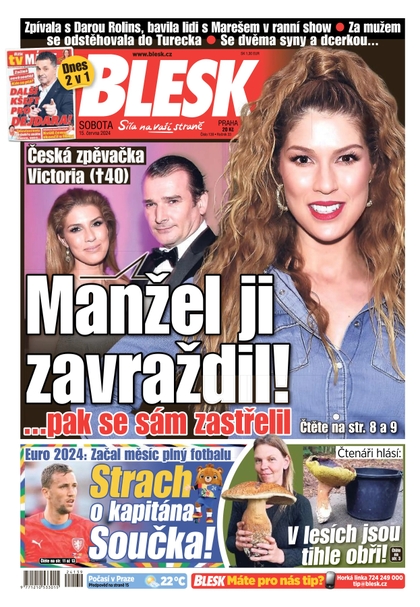 E-magazín Blesk - 15.06.2024 - CZECH NEWS CENTER a. s.