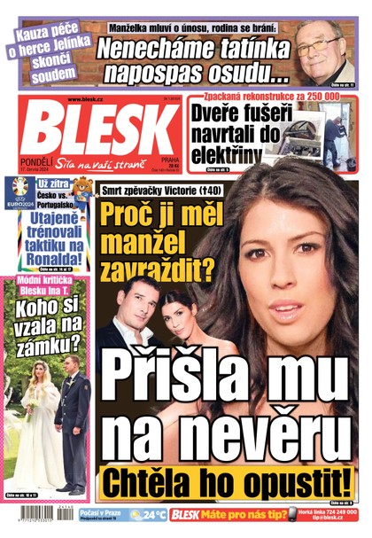 E-magazín Blesk - 17.06.2024 - CZECH NEWS CENTER a. s.