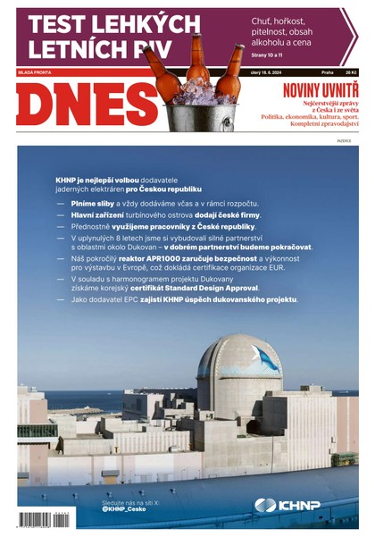 E-magazín MF DNES - 18.06.2024 - MAFRA, a.s.