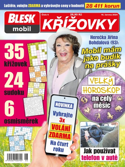 E-magazín BleskMobil křížovky - 6/2024 - CZECH NEWS CENTER a. s.