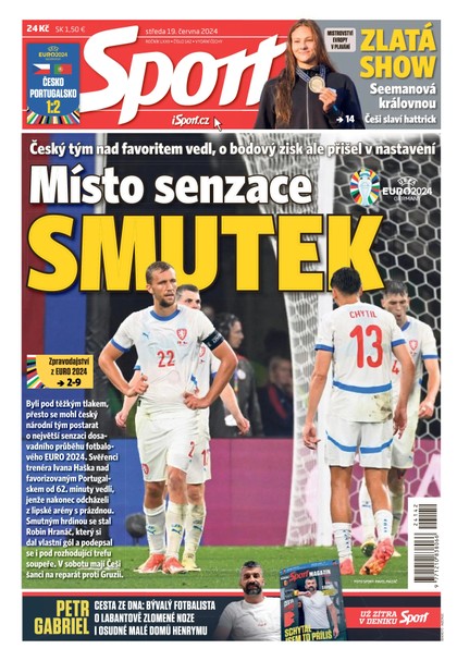 E-magazín Sport - 19.06.2024 - CZECH NEWS CENTER a. s.