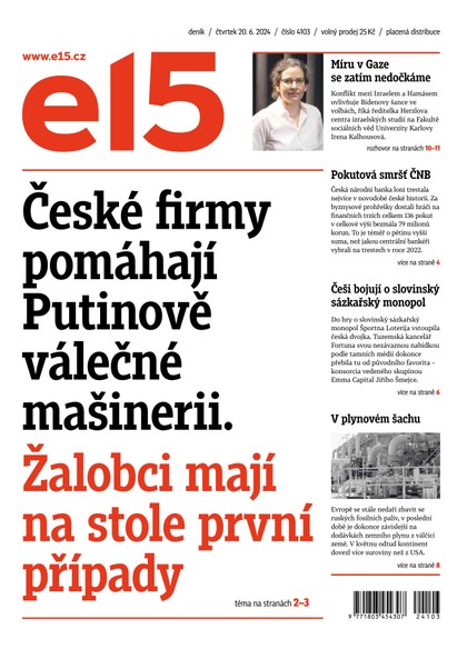 E-magazín E15 - 20.06.2024 - CZECH NEWS CENTER a. s.