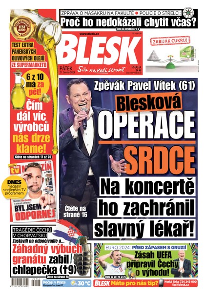 E-magazín Blesk - 21.06.2024 - CZECH NEWS CENTER a. s.