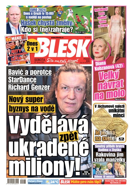 E-magazín Blesk - 22.06.2024 - CZECH NEWS CENTER a. s.