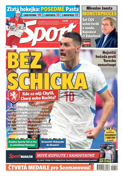 E-magazín Sport - 24.06.2024 - CZECH NEWS CENTER a. s.