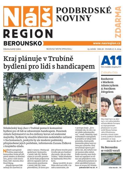 E-magazín Náš Region - Berounsko 26/2024 - A 11 s.r.o.