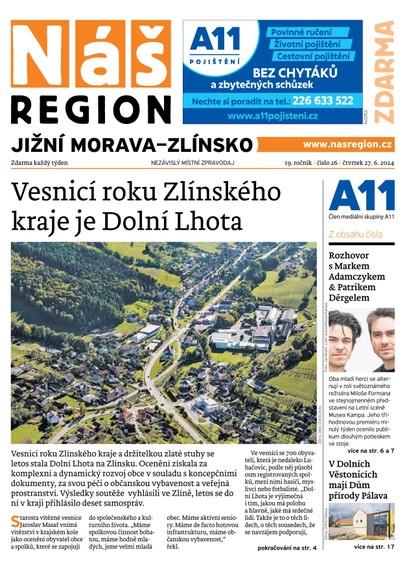 E-magazín Náš Region - Jižní Morava/Zlínsko 26/2024 - A 11 s.r.o.