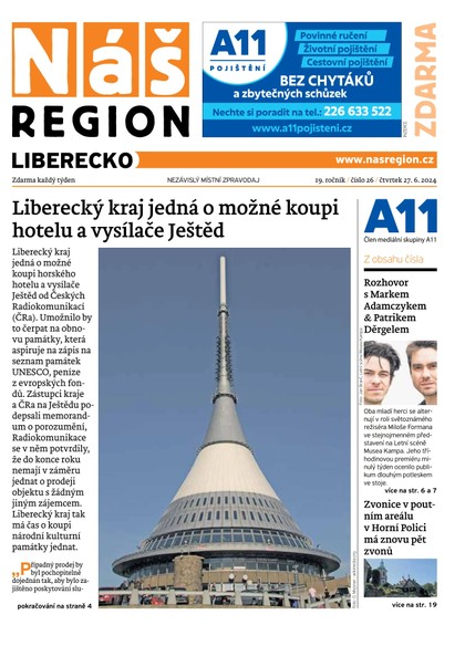 E-magazín Náš Region - Liberecko 26/2024 - A 11 s.r.o.