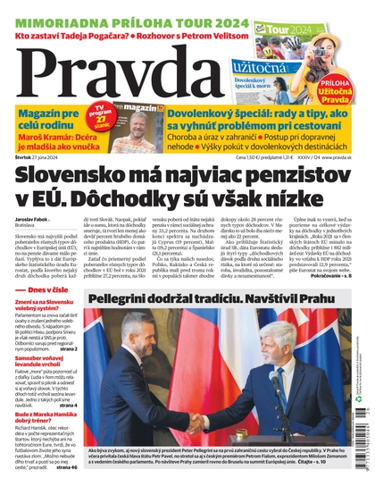 E-magazín Denník Pravda 27. 6. 2024 - OUR MEDIA SR a. s.