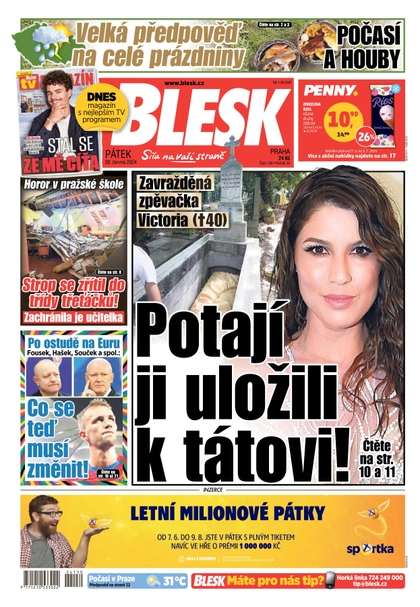 E-magazín Blesk - 28.06.2024 - CZECH NEWS CENTER a. s.