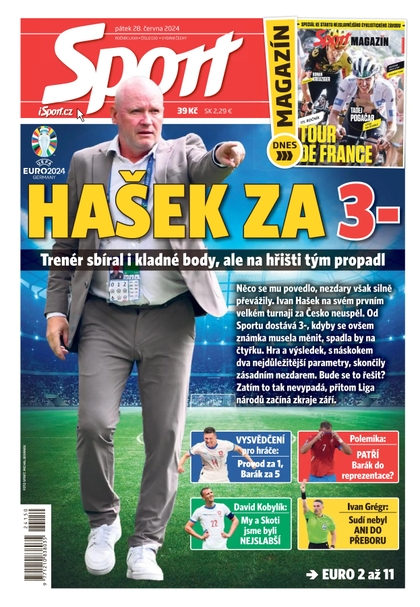 E-magazín Sport - 28.06.2024 - CZECH NEWS CENTER a. s.