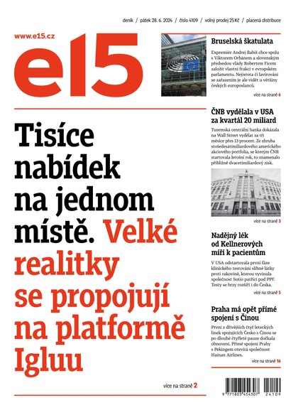 E-magazín E15 - 28.06.2024 - CZECH NEWS CENTER a. s.