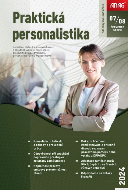 E-magazín Praktická Personalistika 7–8/2024 - ANAG, spol. s r.o.