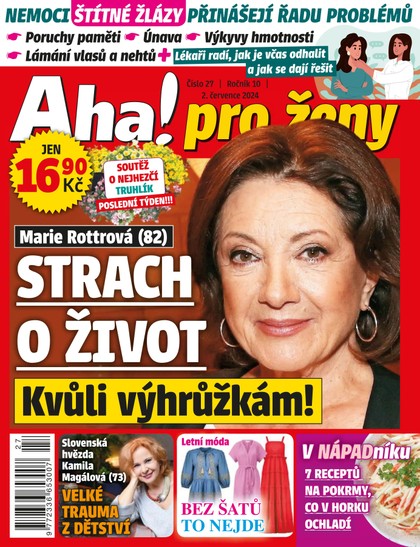 E-magazín AHA! PRO ŽENY - 27/2024 - CZECH NEWS CENTER a. s.