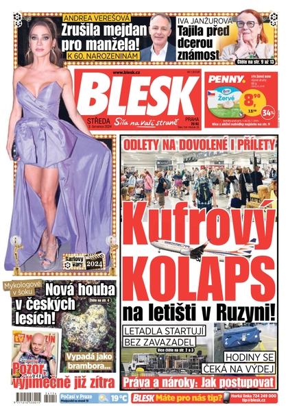 E-magazín Blesk - 03.07.2024 - CZECH NEWS CENTER a. s.