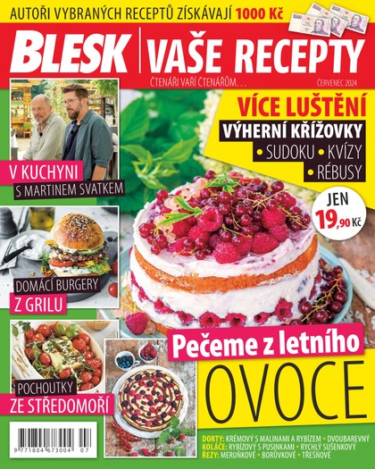 E-magazín BLESK VAŠE RECEPTY - 7/2024 - CZECH NEWS CENTER a. s.