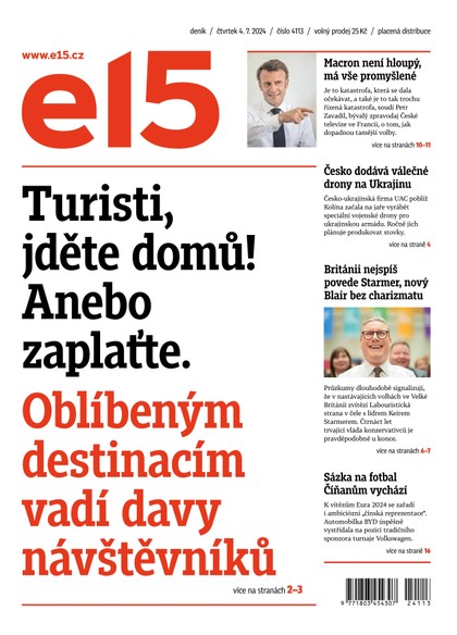 E-magazín E15 - 04.07.2024 - CZECH NEWS CENTER a. s.