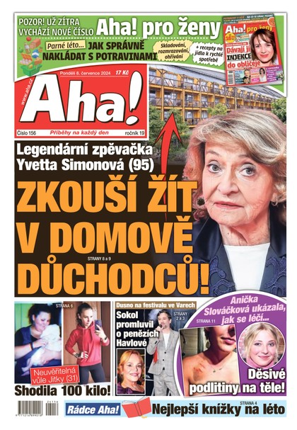 E-magazín AHA! - 08.07.2024 - CZECH NEWS CENTER a. s.