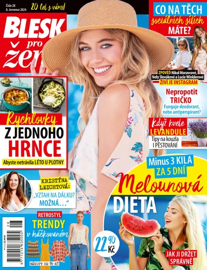 E-magazín BLESK PRO ŽENY - 28/2024 - CZECH NEWS CENTER a. s.