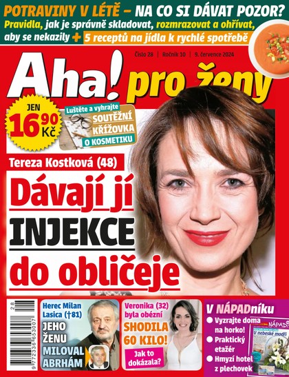 E-magazín AHA! PRO ŽENY - 28/2024 - CZECH NEWS CENTER a. s.