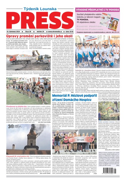 E-magazín Lounský Press 28/24 - Ohře Media