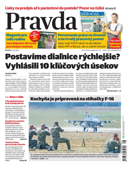 E-magazín Denník Pravda 11. 7. 2024 - OUR MEDIA SR a. s.