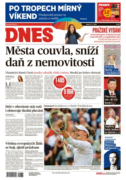 E-magazín MF DNES - 12.07.2024 - MAFRA, a.s.