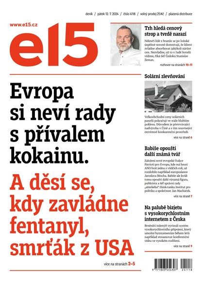 E-magazín E15 - 12.07.2024 - CZECH NEWS CENTER a. s.