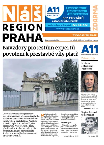 E-magazín Náš Region - Praha 29/2024 - A 11 s.r.o.