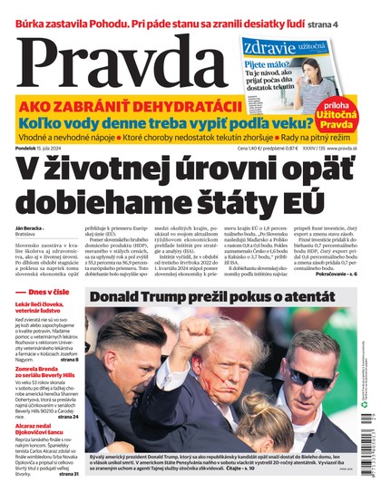 E-magazín Denník Pravda 15. 7. 2024 - OUR MEDIA SR a. s.