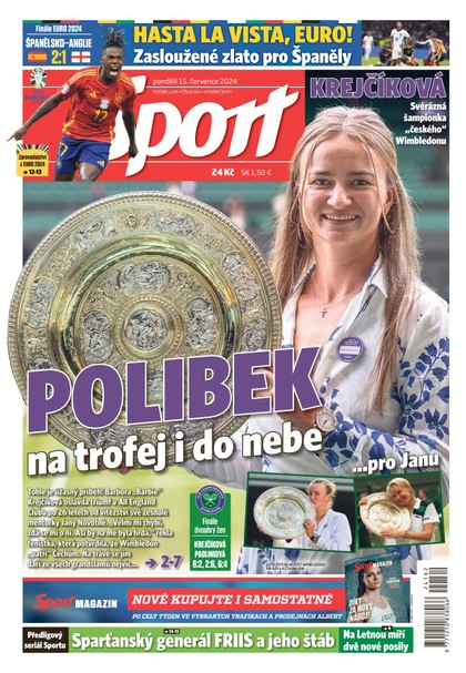 E-magazín Sport - 15.07.2024 - CZECH NEWS CENTER a. s.